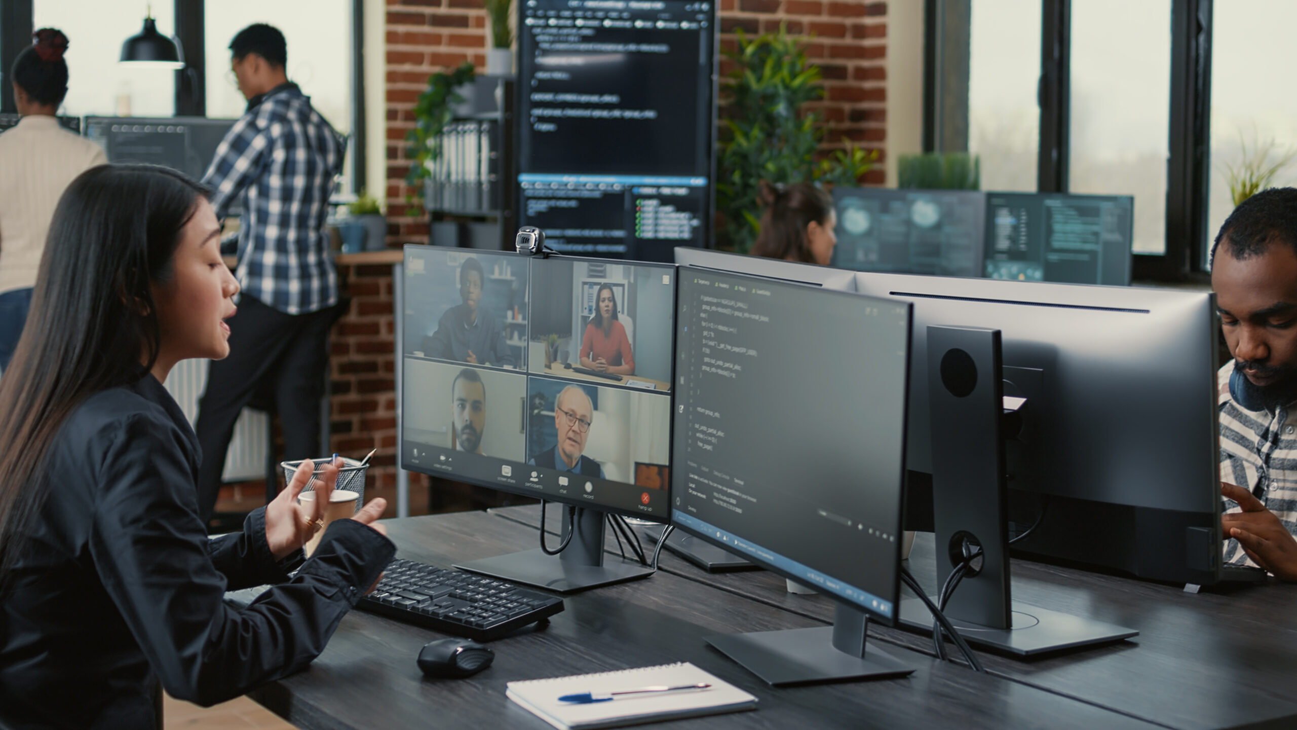 software company employee in video call conference 2025 02 20 05 27 22 utc
