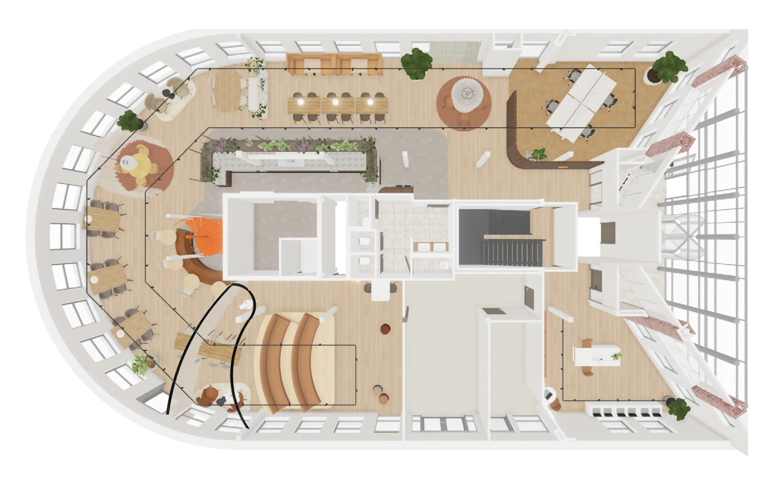 Plattegrond begane grond