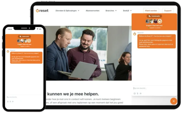 Tablet telefoon links